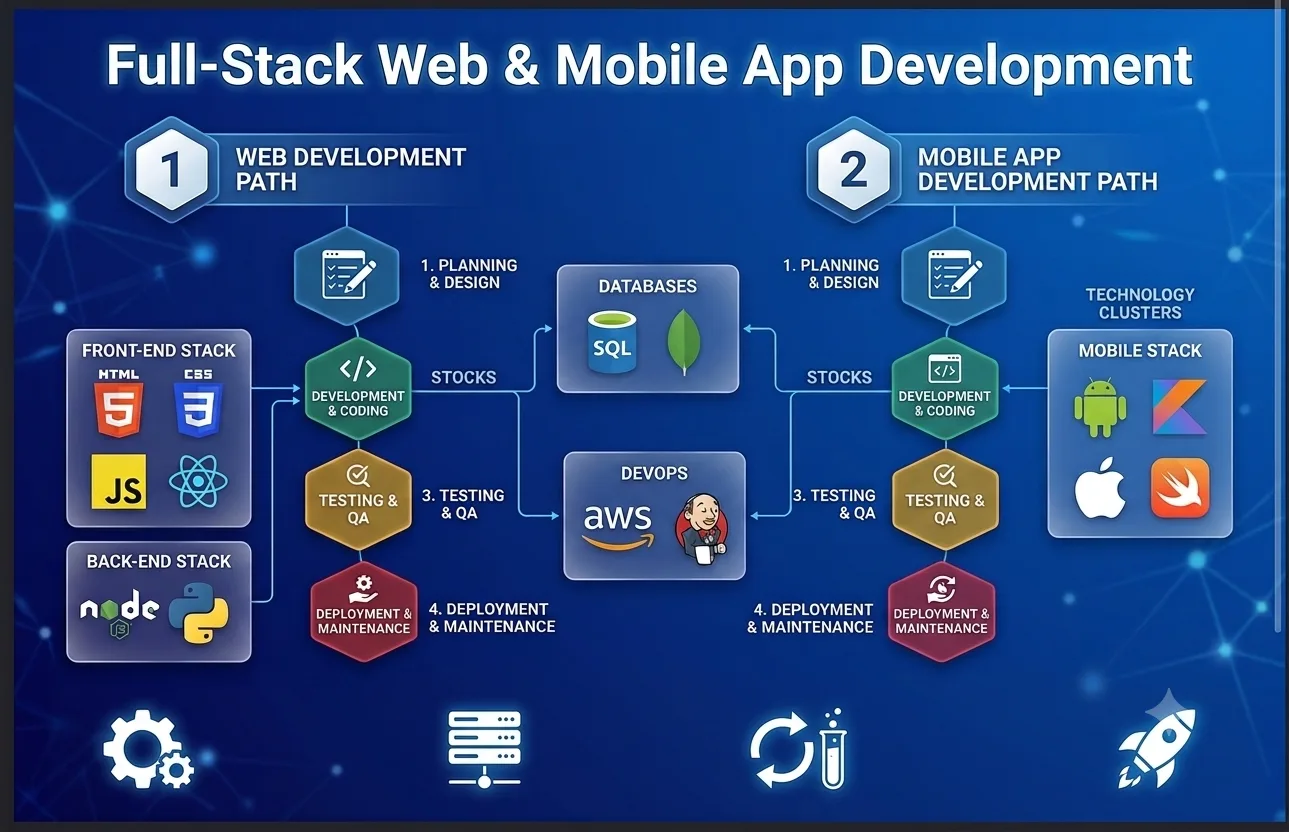 Full-Stack Web & Mobile App Development